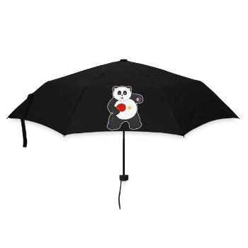 Panda Tischtennis Tischtennisschläger - Regenschirm (klein) - Schwarz - Vorne