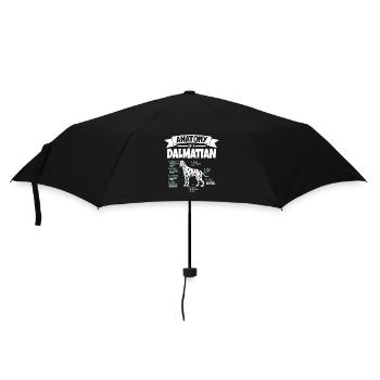 Anatomy of a Dalmatian - Umbrella (small) - black - Front
