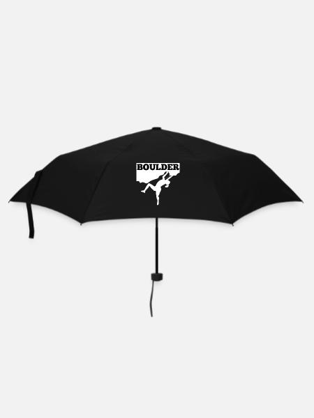 Boulder Climbing Climbing Climbing Hall - Umbrella (small) - black