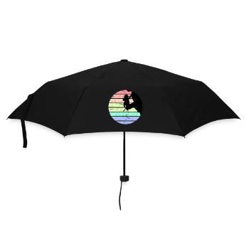 Escalade rocheuse Escalade libre Boulder Vintage - Parapluie standard - noir - Devant