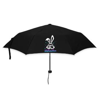 Skihäschen Apres-Ski Frauen Ski Spruch Skibrille - Regenschirm (klein) - Schwarz - Vorne