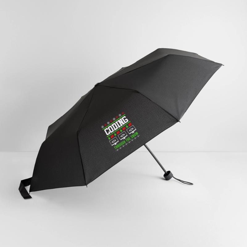 Programmeur Noël Ugly Christmas Coding Parapluie standard