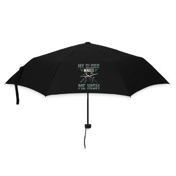 Mon planeur me fait un cadeau de pilote - Parapluie standard - noir - Devant