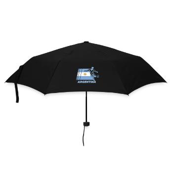 Fußball, Fußball Fußball Liebhaber, fußball, - Regenschirm (klein) - Schwarz - Vorne