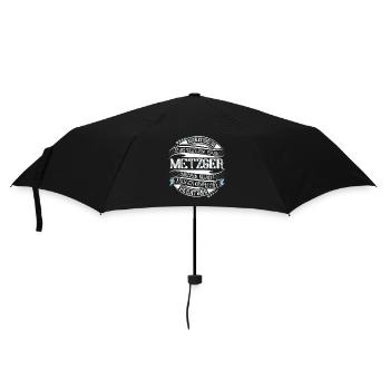 Metzger - Regenschirm (klein) - Schwarz - Vorne