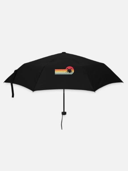 Batterie Batterie Batterie Batteur rétro vintage - Parapluie standard - noir