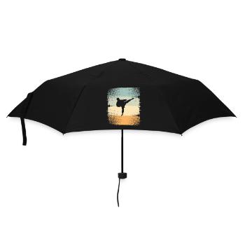 Karate - Umbrella (small) - black - Front