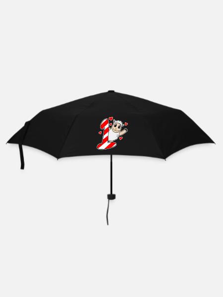 Ich bin 1 - 1. Geburtstag - Regenschirm (klein) - Schwarz