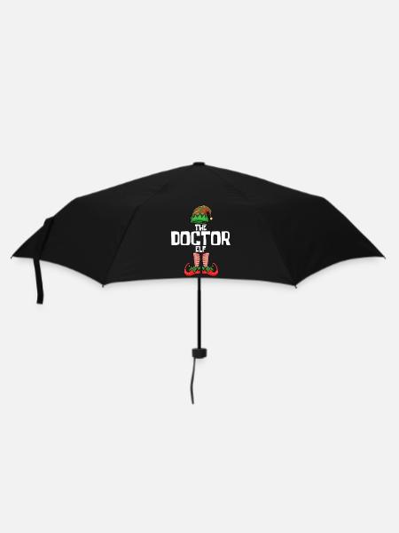 Weihnachten Doktor Elf - Regenschirm (klein) - Schwarz