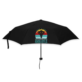 Axolotl - Parapluie standard - noir - Devant