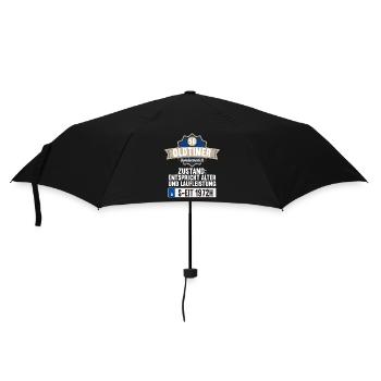 50 Jahre Jahrgang 1972 Oldtimer 50. Geburtstag - Regenschirm (klein) - Schwarz - Vorne