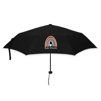 Große Schwester - Regenschirm (klein) - Schwarz - Vorne