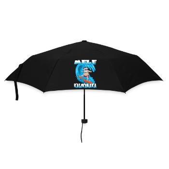Mele Kalikimaka Christmas in Hawaii Santa Claus - Umbrella (small) - black - Front