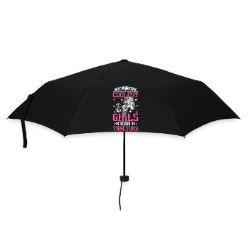 Tracteur Filles - Parapluie standard - noir - Devant