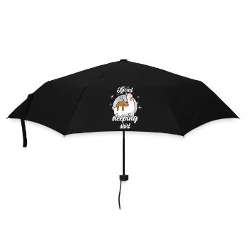 Official Sleeping Shirt Nightgown Lama Sloth - Umbrella (small) - black - Front