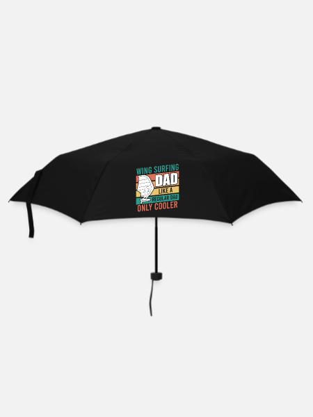 Wing Surfing Papa Wing Foil Papa Fête des Pères - Parapluie standard - noir