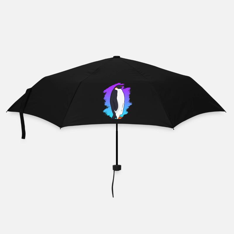 Pingouin Roi Pingouin - Parapluie standard - noir