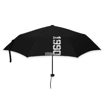 36. GEBURTSTAG 36 JAHRE LIMITED EDITION 1990 - Regenschirm (klein) - Schwarz - Vorne