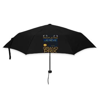 Cadeau humour grand prix course de voiture homme - Parapluie standard - noir - Devant