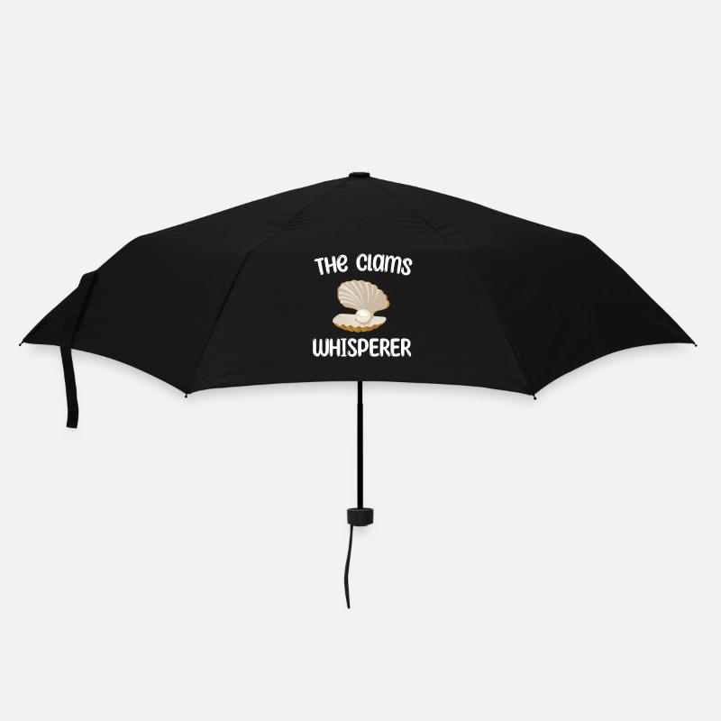 Muschel Flüsterer - Regenschirm (klein) - Schwarz