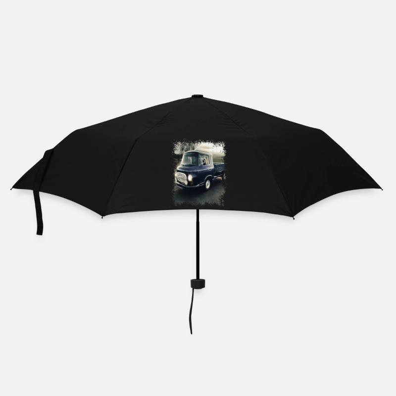 Barkas Pritsche - Regenschirm (klein) - Schwarz