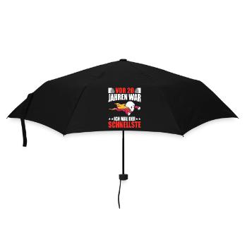 20 Jahre war ich der schnellste 20. - Regenschirm (klein) - Schwarz - Vorne