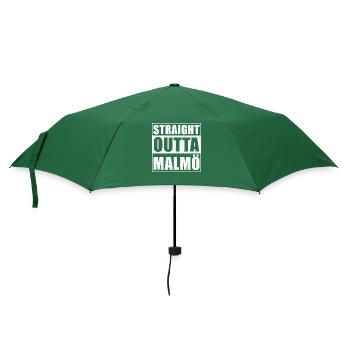 Straight outta Malmö - Umbrella (small) - bottlegreen - Front