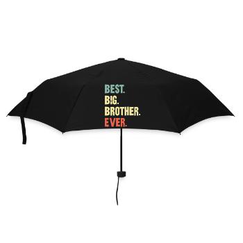 The Best Big Brother Ever! Best Big Brother Ever - Umbrella (small) - black - Front