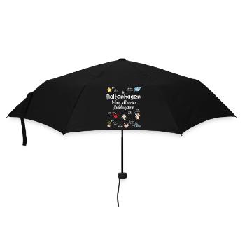 Meine Lieblingstiere in Boltenhagen - Regenschirm (klein) - Schwarz - Vorne