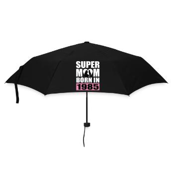 Mama birthday born 1985 - Umbrella (small) - black - Front
