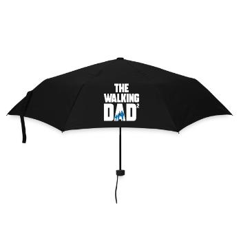 The Walking Dad 2 Saunter Papa Fils Fête des Pères - Parapluie standard - noir - Devant