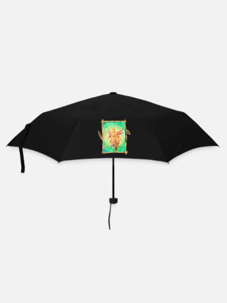 Zauber-Elfe Shunija - Sonja Ariel von Staden - Regenschirm (klein) - Schwarz
