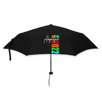 Kita Abgänger 2022 - Regenschirm (klein) - Schwarz - Vorne