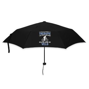 Ma Thérapie C'est Mon Vélo - Parapluie standard - noir - Devant