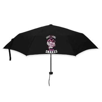 Snake Serpent Just A Girl Who - Umbrella (small) - black - Front