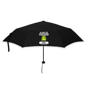 Soyez toujours vous-même à moins que vous ne puissiez être une grenouille - Parapluie standard - noir - Devant