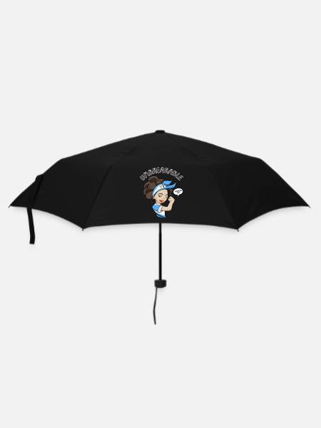 Fille argentine Incassable I Héritage Argentine - Parapluie standard - noir