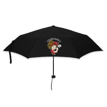 Belarus Girl Unbreakable I Belarus Heritage I - Umbrella (small) - black - Front