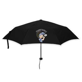 Greek Girl Unbreakable I Greek Heritage I Greece - Regenschirm (klein) - Schwarz - Vorne