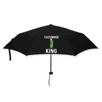 Cucumber King - Umbrella (small) - black - Front