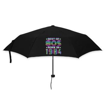 Best of the 80s Born in 1984 Vintage - Umbrella (small) - black - Front