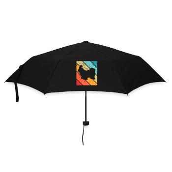Shih Tzu dog lover Retro vintage Gift idea - Umbrella (small) - black - Front