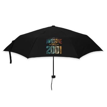 2001 Naissance Année de naissance - Parapluie standard - noir - Devant