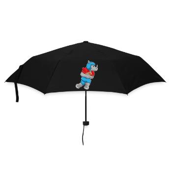 Rhino American Football Sport - Umbrella (small) - black - Front