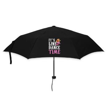 C’est line dance Time Line Dancing Country Music - Parapluie standard - noir - Devant