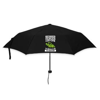 C’est mon costume humain, je suis vraiment un aligator - Parapluie standard - noir - Devant