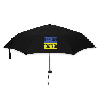 Ukraine Nous sommes ensemble - Parapluie standard - noir - Devant