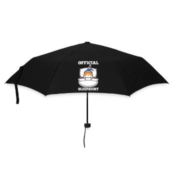 Official sleepshirt Hamster - Umbrella (small) - black - Front