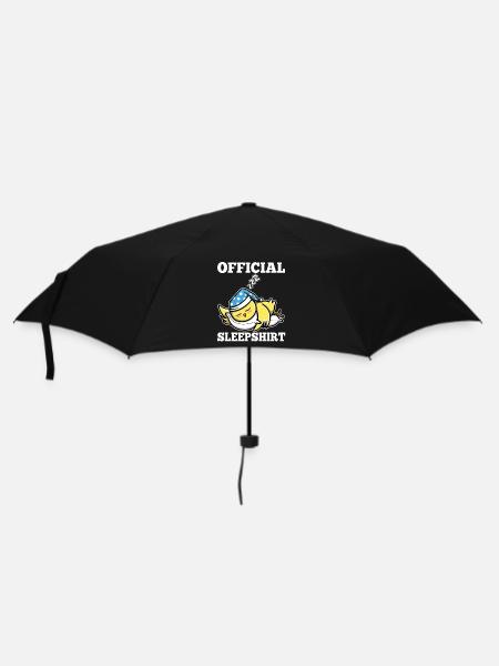 Poulet chemise de nuit officiel - Parapluie standard - noir