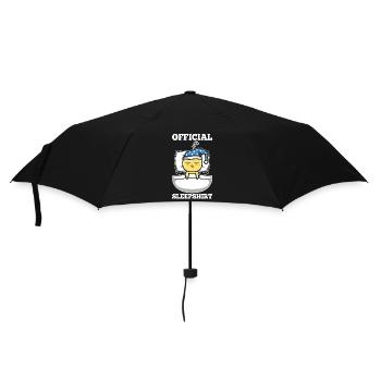 Poulet chemise de nuit officiel - Parapluie standard - noir - Devant